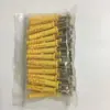 Tubo de Expansión de Plástico de Nylon con Forma de Pez Amarillo Pequeño Clavo de Expansión Tornillo de Expansión Tubo de Expansión Tapón de Expansión Tapón de Goma 6mm 8mm 10mm