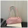 Nuevo Estilo Primavera y Verano 2026 Bolsa de Hombro Grande de Capacidad, Diseño de Nicho Estético, Bolso de Mano Informal Versátil Elegante para Mujer