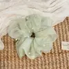 Xuxinha Pérola Off-White para Mulheres, Adequada para Penteados de Coque ou Rabo de Cavalo, Acessório de Cabelo de Luxo