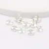 Espaçador Retro Barroco Ondulado em Ouro 14K Preenchido com Conservação de Cor, Contas Espaçadoras Redondas com Textura Assimétrica, Espaçador de Formato Especial