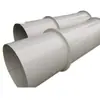 Tuberías de ventilación para gases de escape industriales de PP, tuberías de escape de plástico resistentes a ácidos y álcalis, accesorios para conductos de aire de PP de laboratorio se pueden procesar