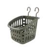 Almacenamiento Hogar Cocina Cesta Pequeña Colgante Estante de Baño Colgable Inodoro Montado en la Pared Plástico Colgante Artefacto Cesta