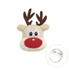 Colgante de Felpa de Dibujos Animados, Broche Lindo de Reno Navideño, Accesorios, Muñeco, Bolsa, Colgante, Llavero, Ropa