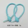 Abraçadeiras de Silicone Coloridas, Cordões de Armazenamento, Cabos de Dados, Chaveiros DIY, Organizadores de Acessórios, Tiras de Gerenciamento de Cabos, Lanyards Coloridos Atacado