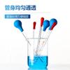 Marca Jiangbo Gotero de Vidrio Gotero Graduado Grado A Volumen de Salida 0.5Ml1Ml2Ml3Ml5Ml10Ml Cabeza de Plástico Tubo