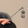 Accesorio de horquilla de alta gama de nicho 2026 nuevo para mujer, estilo antiguo, horquilla de nuevo estilo chino, horquilla minimalista moderna para la parte trasera de la cabeza