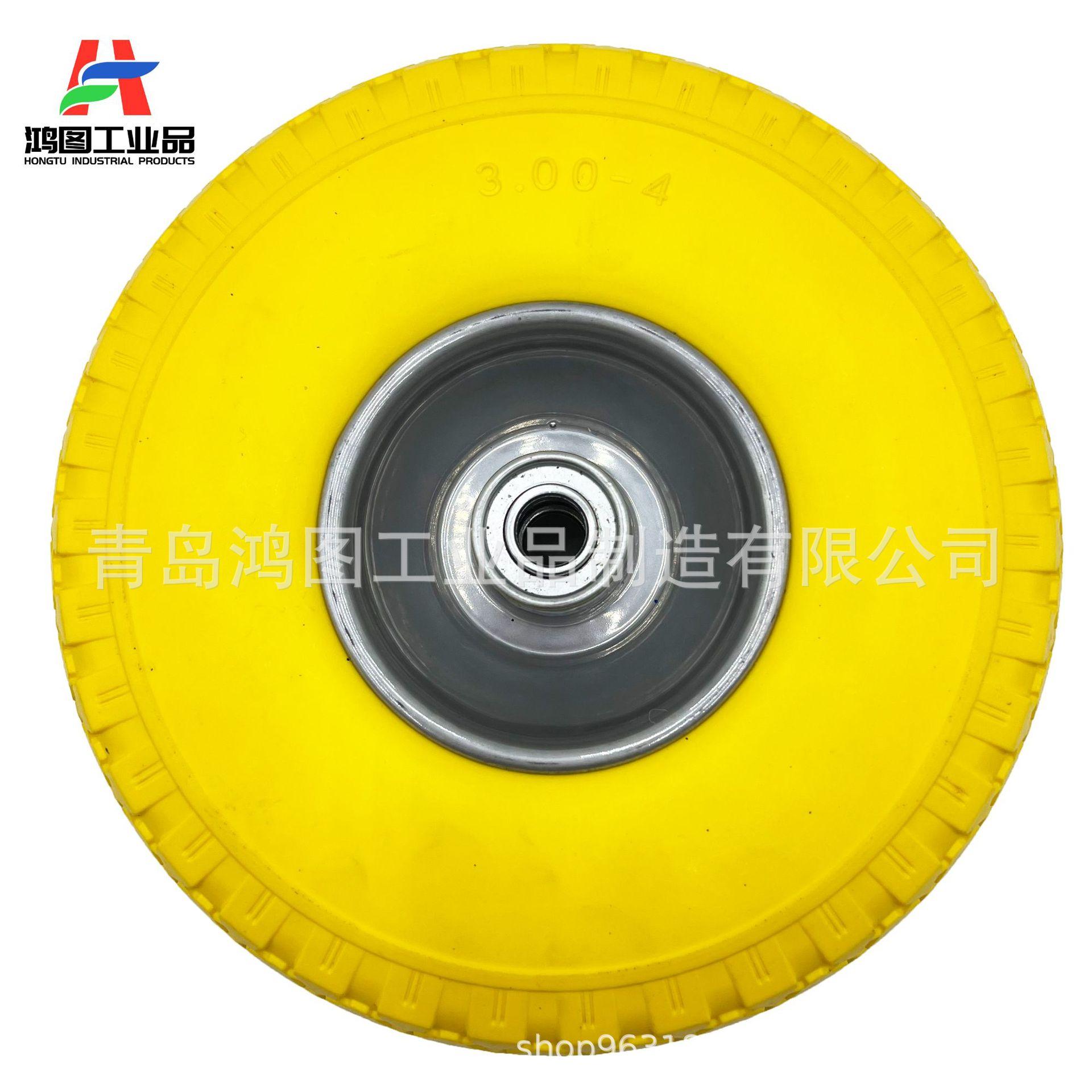 10寸3.00-4 pu发泡轮 (4)
