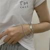 Pulsera de Campana de Múltiples Capas Cruzada para Hombre de Moda Hip-Hop Coreano Cadena de Moda ins Didi Punk Joyería Cool para Mujer