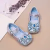 Zapatos Dulces de Princesa para Niñas con Lazo y Detalle de Cristal, Nuevo Modelo Primavera/Verano 2026, Zapatos de Baile para Niñas, Zapatos Planos Suaves para Niños