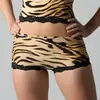 SERVE EM TODO MUNDO RENDA Mesmo Estilo Renda com Sensação de Pele Shorts de Renda Alta Elasticidade Respirável Amigável à Pele Boxer Briefs
