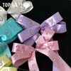 Shangjin520 Día de San ValentínCinta de Lazo de Diamante Brillante Ramo de San Valentín Pegatinas Decorativas de Perlas y Diamantes DIY