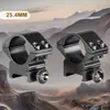 Comercio exterior 25.4mm doble tornillo soporte de baja anchura Anillos de Montaje para Mira soporte de mira alto estrecho baja anchura