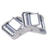 Suministros del Fabricante Hebilla de Presión de Aleación de Zinc de 1 pulgada Hebilla de Ajuste de Encuadernación Accesorios de Herrajes Venta al por Mayor Cinta Galvanizada Cierre de Tensión