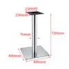Patas de Mesa Temática de Restaurante Western, Accesorios para Patas de Mesa Redonda de Taberna Pequeña, Patas de Mesa de Acero Inoxidable de Estilo Simple para Cafetería y Tienda de Té con Leche