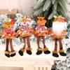 Novos Suprimentos de Decoração de Natal Pendentes de Árvore de Natal Papai Noel Pernilongo Pequenos Pendentes de Tecido Presentes
