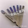 Calibrador de láminas de acero inoxidable 150 largo calibrador de láminas simple 15 ancho 0.5 1 1.5 2 2.5 3 mm de espesor calibrador de láminas 6 piezas