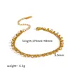 Pulsera Transfronteriza Estilo Ins de Acero Inoxidable Incrustada con Diamantes, Pulsera Personalizada Multicapa de Acero de Titanio con Circonita que No se Desvanece