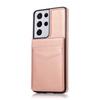 Para Samsung A72/A52 funda trasera para tarjetas A13/A53 funda protectora Note20 soporte de apertura superior e inferior funda de cuero para teléfono móvil