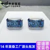Moissanita Natural Azul Real Radiante de 0.5-3 Quilates Directamente del Fabricante con Certificación Gra, Venta al por Mayor desde la Fábrica de Wuzhou