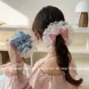 Diadema de pelo de cuadros ligera y primaveral para cachorro, scrunchie súper lindo, diadema de alta gama, cuerda para el pelo dulce y adorable
