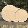 Cesta de bambú tejida para aventar decoración del hogar secado baile pintura escritura cambio de color placa redonda de bambú plato tejido de bambú productos de bambú hechos a mano