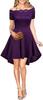 Novo Vestido de Festa Feminino Renda Ombro a Ombro da Amazon, Outono Casual Convidado de Casamento Noiva Festa Vestido de Noite