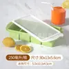 Bandeja de Hielo Grande de Silicona Transfronteriza Molde de Cubitos de Hielo de Grado Alimenticio Molde de Bola de Hielo de Desmoldeo Fácil Congelación Rápida Molde para Hacer Hielo Casero