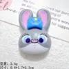 Nuevos Accesorios de Animales de Dibujos Animados Ciudad Conejo Resina Pegamento Crema DIY Decoración para Fundas de Teléfono Móvil Materiales al por Mayor