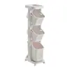 Nuevo Estante de Almacenamiento Hueco Carrito Pequeño Gabinete para Espacios Estrechos Baño Cesta para Ropa Sucia Estante de Almacenamiento Cocina Estante para Verduras Carrito Pequeño
