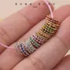 Espaciador de Engranaje Electroplateado DIY Pulsera Collar Espaciador con Cuentas Accesorios Material Color Diamante Agujero Grande Joyería Hecha a Mano Venta al por Mayor