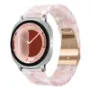 Adecuado para Correa de Reloj Samsung Watch8, Pulsera de Resina de Tres Perlas a la Moda, Hebilla Plegable de Acero con Doble Botón, Correa de Reloj Samsung Watch9