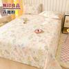 2025 Nueva Sábana de Cama de Algodón Puro Pieza Única Algodón Puro 100 Fresco Pequeño Colcha Individual Dormitorio de Estudiante Juego de Tres Piezas para Niños 2