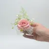 292 Arreglos Florales para Bodas, Celebraciones de Negocios Estilo Bosque, Ceremonias de Inauguración, Boutonnières para Invitados, Ramilletes para Novios, Flores de Mano, Suministros para Bodas