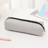 Bolsa de papelería de gran capacidad resistente a las manchas con logotipo impreso estilo Ins niche para estudiante de primaria Estuche para lápices al por mayor Estuche para lápices