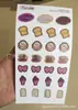 Caja de Empaque para Funda de Teléfono con Brillo de Labios Estilo Hailey Bieber, Caja de Avión, Pegatinas Decorativas Cosméticas