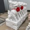 Un Par de Esculturas de Qilin Talladas en Piedra Azul, Decoraciones para Puertas de Villas y Salones Ancestrales, Fabricante de Esculturas de Animales de Piedra para Paisajismo de Patios Exteriores