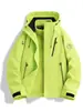 Chaqueta 3 en 1 para Mujer Luo Tuo Yu Shen 3.0 Chaqueta Impermeable a Prueba de Viento para Montañismo para Hombre Chaqueta Individual Casual para Exteriores