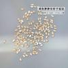 Champagne Color Extrumpet Misty Diamond Nail Art Diamante Novo Super Mini Fundo Plano Diamante Love Horse Eye Malt Nail Drill