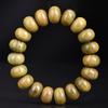 Pulseira de Contas com Formato Especial de Sândalo Verde Contas de Ábaco Contas de Estilo Antigo Contas de Madeira Pulseira de Contas de Buda Joias Masculinas Rosário de Mão