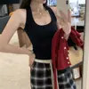 Camisola Deportiva de Mujer Estilo Francés Verano 2026 Nueva Tendencia Nicho Ajustada sin Mangas Top Básico