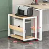 Rack Principal de Computadora Estante de Almacenamiento de Oficina Gabinete de Escritorio de Almacenamiento Hecho a Medida Estante Móvil para Caja de Escritorio Soporte Estante para Impresora