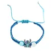 Pulseira de Ponto Cruz Mais Vendida na Amazon Transfronteiriça Pulseira Sanrio Filme de Animação e Televisão Pulseira de Liga Metálica Fábrica Atacado