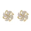 Pendientes de molinillo Cao Shi estilo tembloroso para mujer, pendientes de temperamento, estilo coreano de celebridad de internet, pendientes de moda nuevos 2022