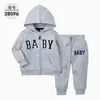 Ropa Nueva de Otoño Transfronteriza Sudadera Material Ropa Infantil Traje de Dos Piezas Traje Deportivo Energético [Envío Directo]