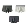 Venta al por mayor de Hua Jielong de calzoncillos para hombre de algodón estampado, cintura media simple, talla grande, transpirables, disponibles para dropshipping
