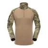 Top Transpirable G2 Traje de Rana para Hombre de Manga Larga para Entrenamiento al Aire Libre Traje de Rana Camuflaje Cp Traje Táctico Fabricante Venta al por Mayor Transfronteriza