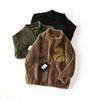 ¡La montaña puede ser el viento! ¡350 gramos de vellón de coral de pelo largo! Chaqueta casual de cuello para hombre de otoño e invierno, comercio exterior, para parejas
