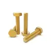 Perno de cobre hexagonal exterior de latón. Tornillo M456810121416*8101216202530354045505560