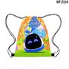 Nuevo producto 3D: Robot espacial Astro Bot, pantalones con bolsillo con solapa y cordón ajustable, mochila escolar portátil de gran capacidad con cordón ajustable, impermeable.