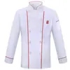 En stock Al por mayor Ropa de Chef Manga Corta Hotel Restaurante Cocina Cocina de Restaurante Restaurante Comedor Ropa de Trabajo Uniforme de Chef